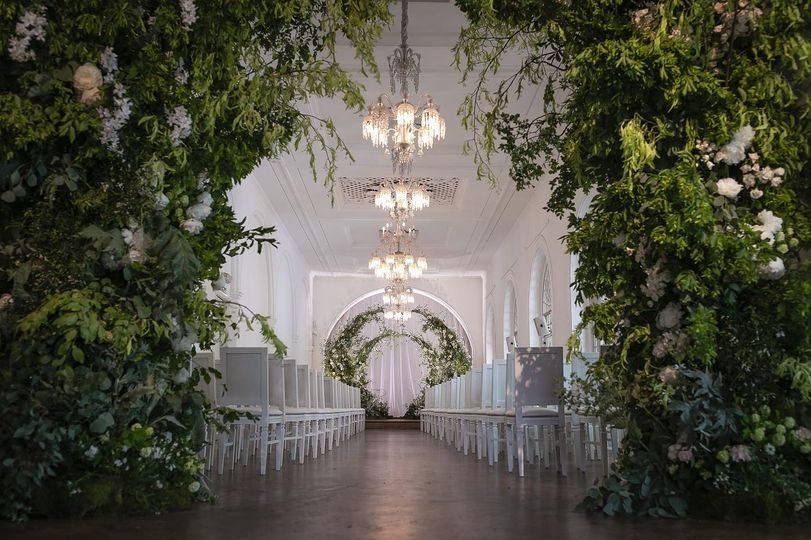 A Ceremony Beneath Soane's Columns.