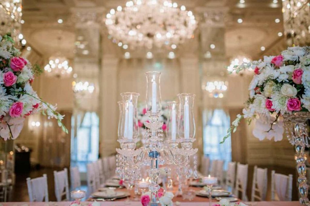 A Beach Gazebo and a Mirrored Ballroom on Palm Jumeirah.