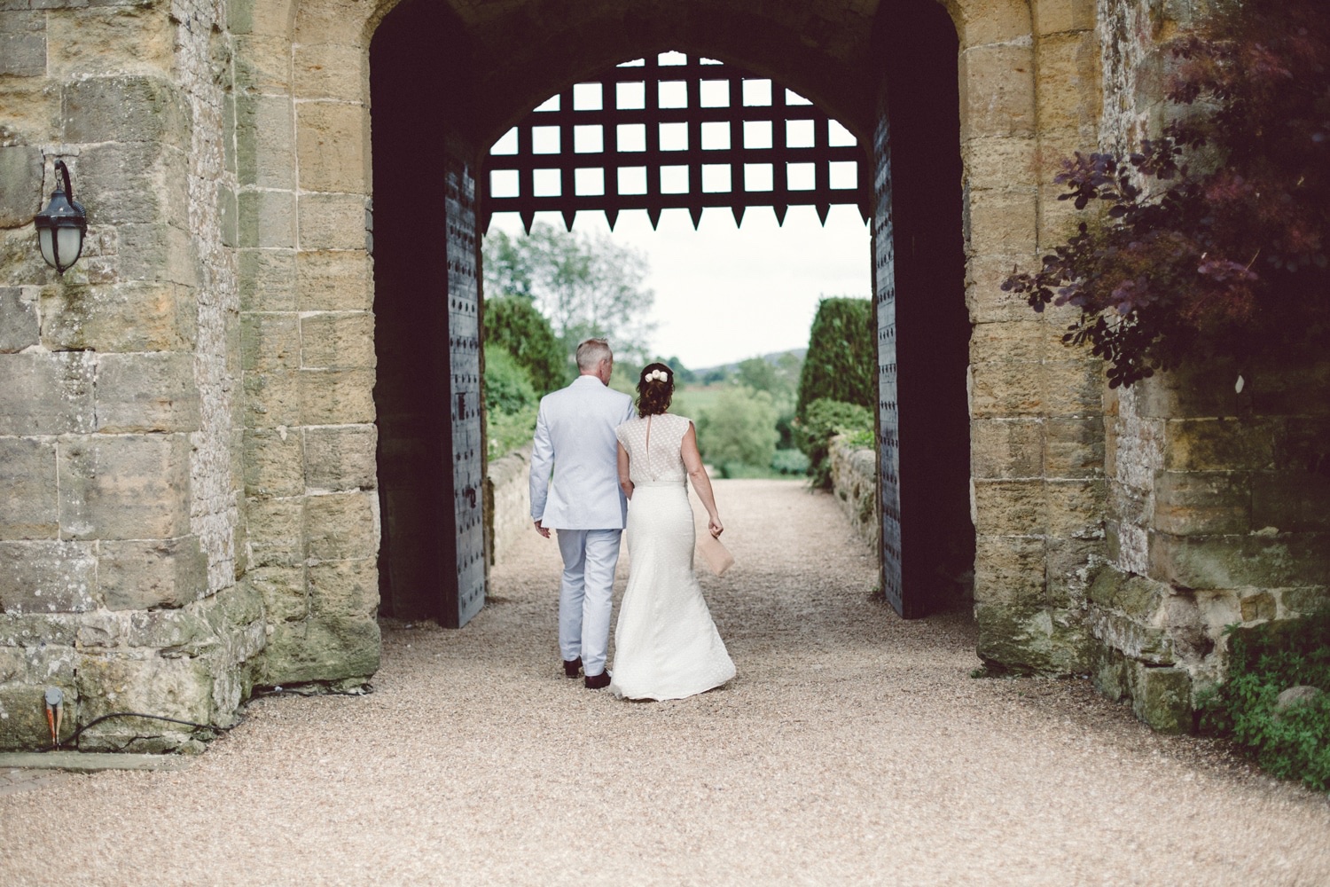 A Ceremony Inside a Castle.