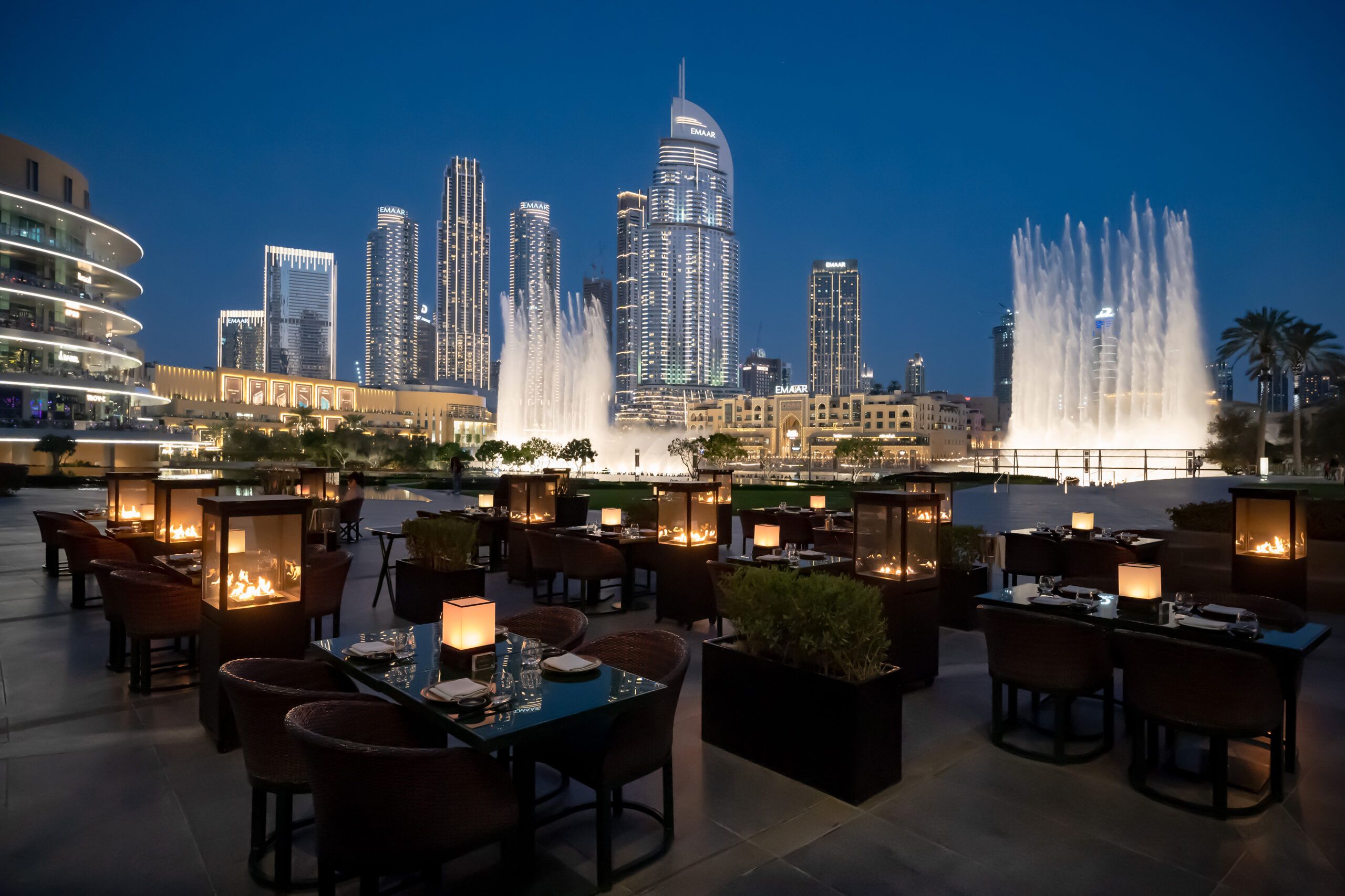 A Ceremony Beneath the Burj Khalifa.