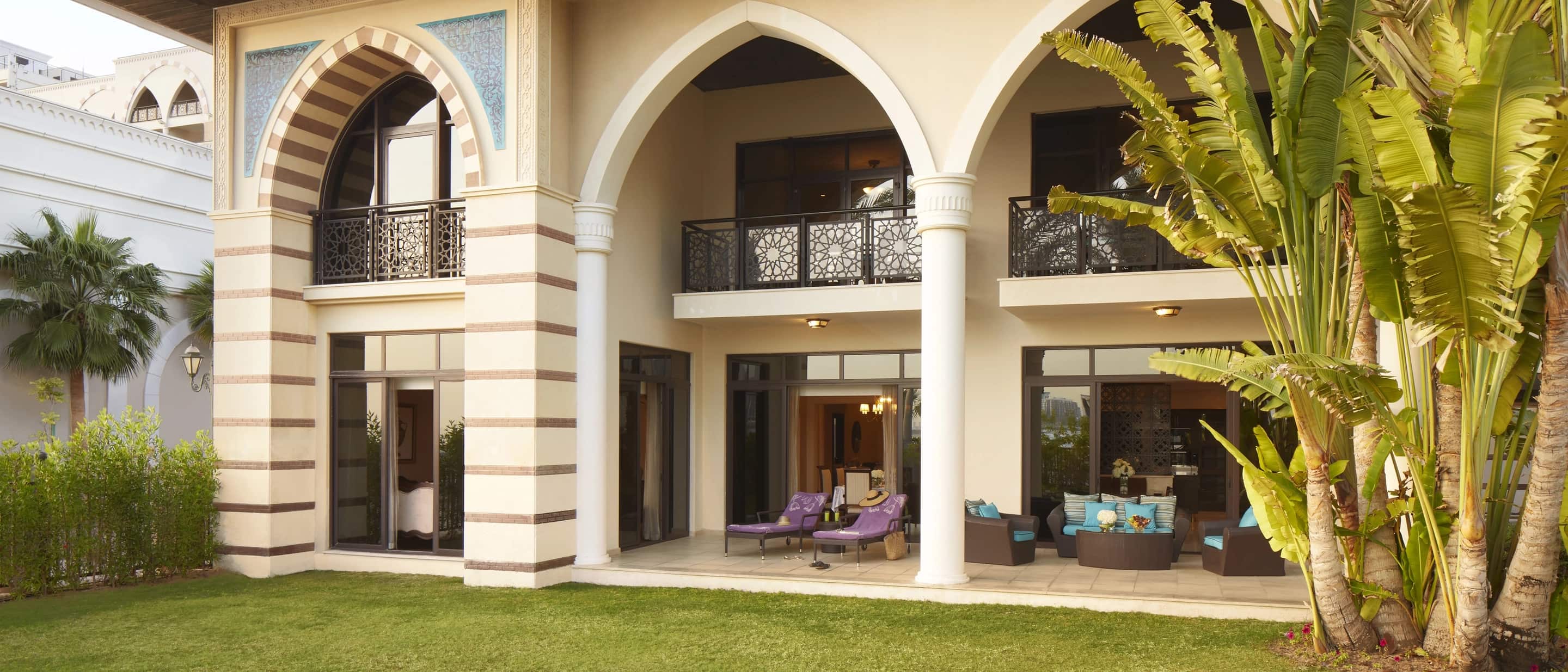 A Royal Villa with Ottoman arches at Jumeirah Zabeel Saray
