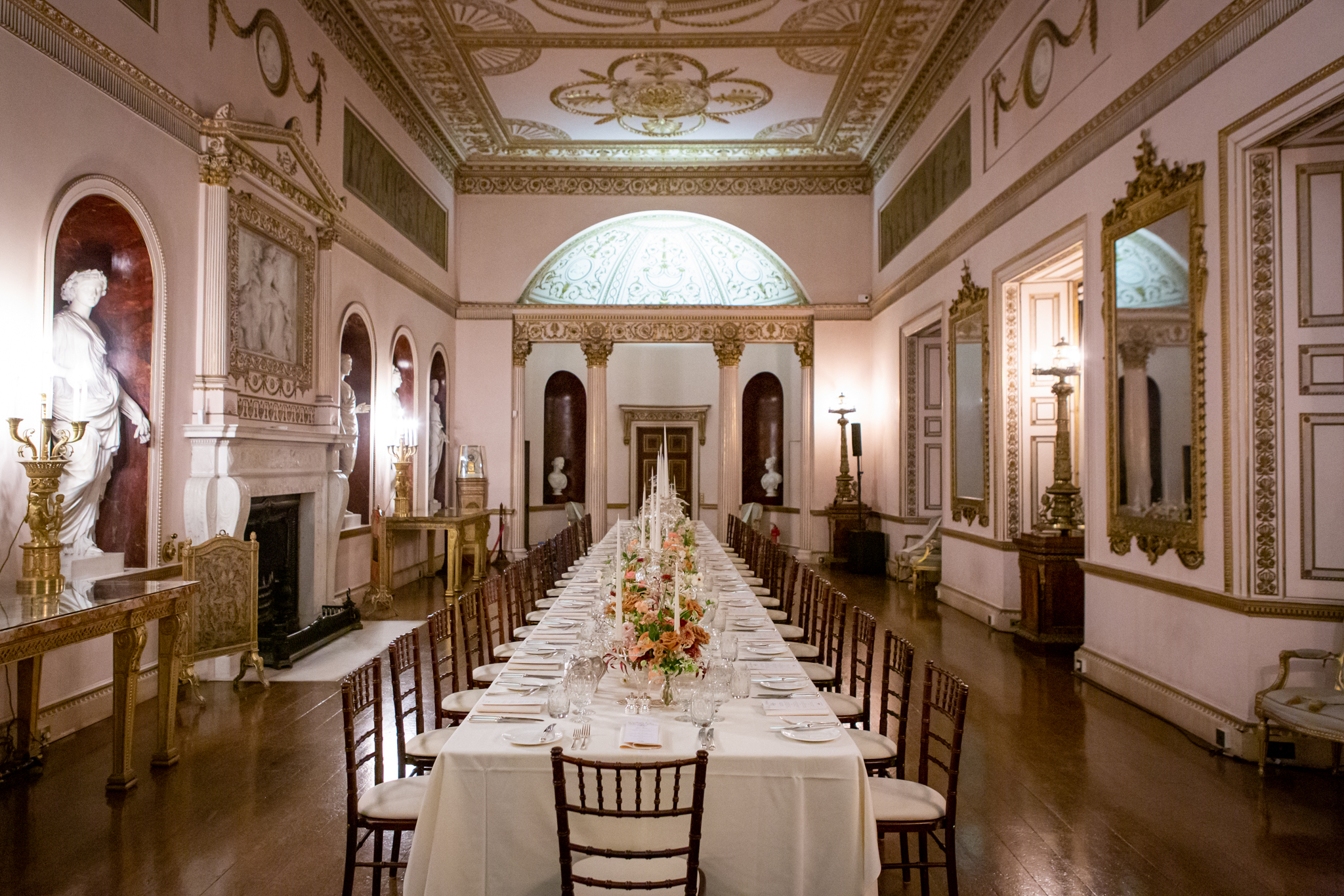 Dinner Under the Dome, or the Glass.