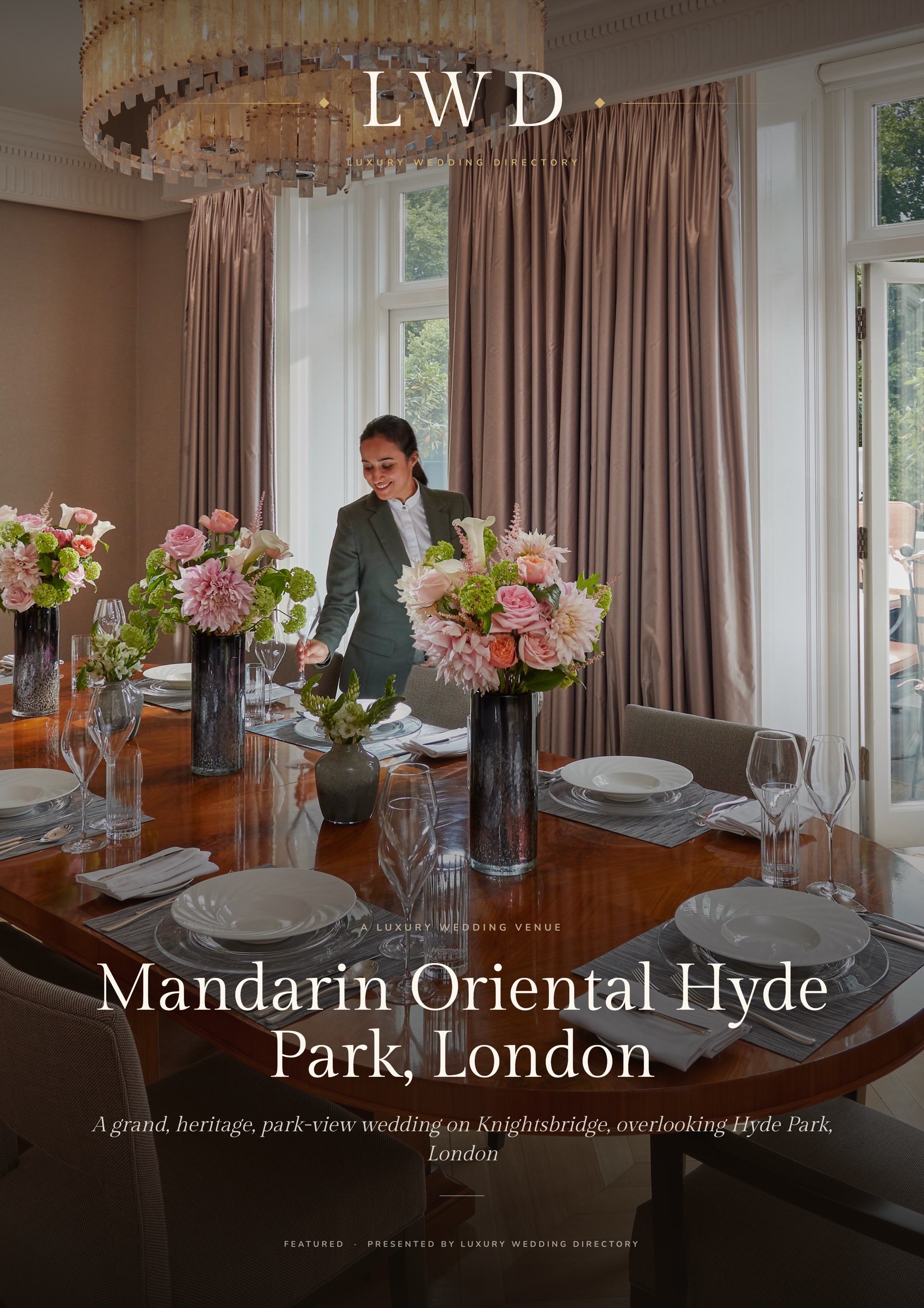 Mandarin Oriental Hyde Park, London, cover