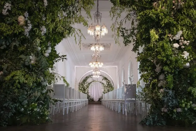 A Ceremony Beneath Soane's Columns.