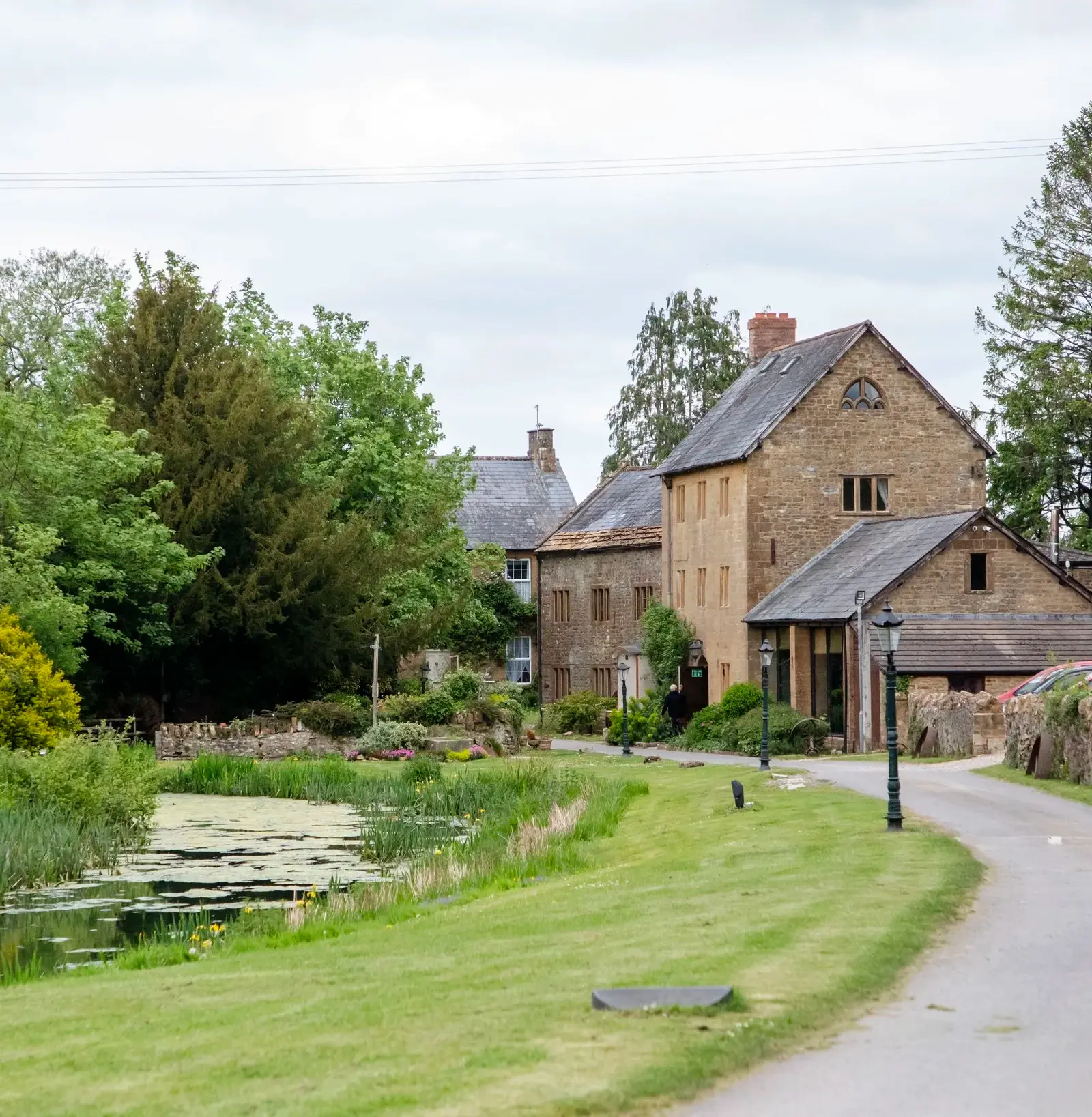 Hamstone, Gardens, and Water.