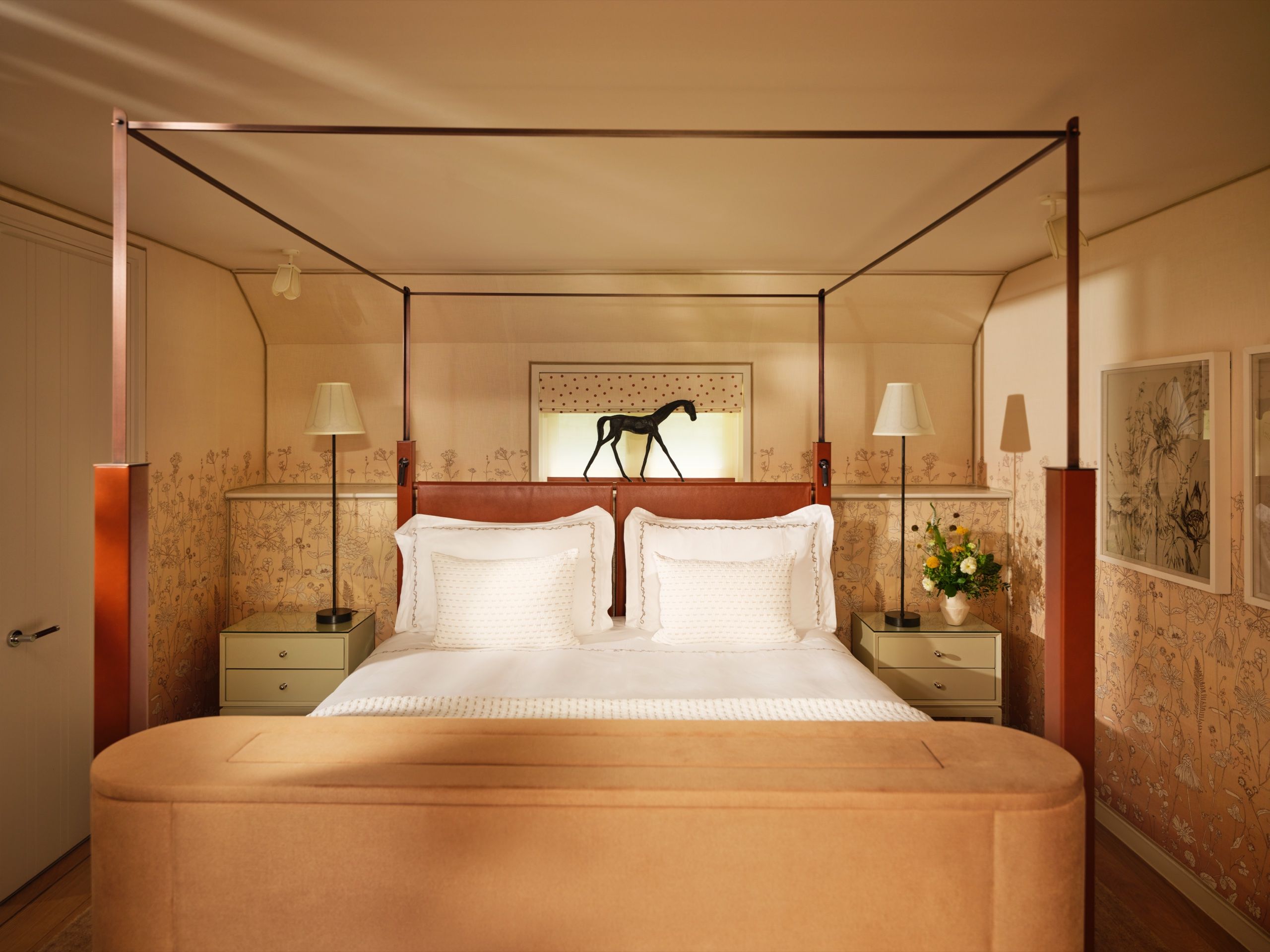 A Four-Poster Room