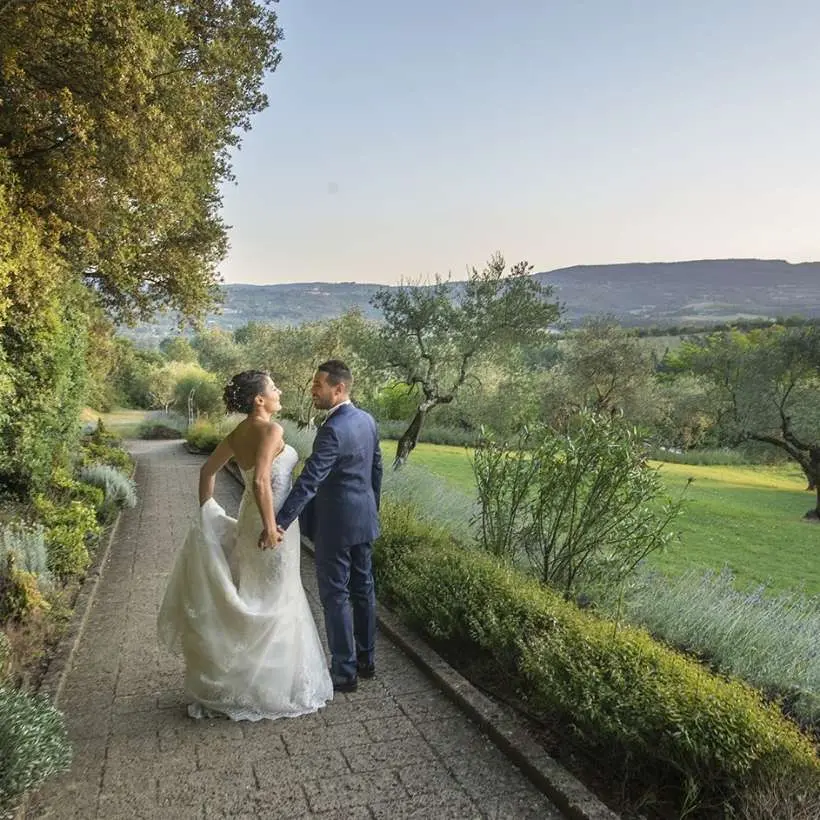 A Cypress-Lined Tuscan Park.