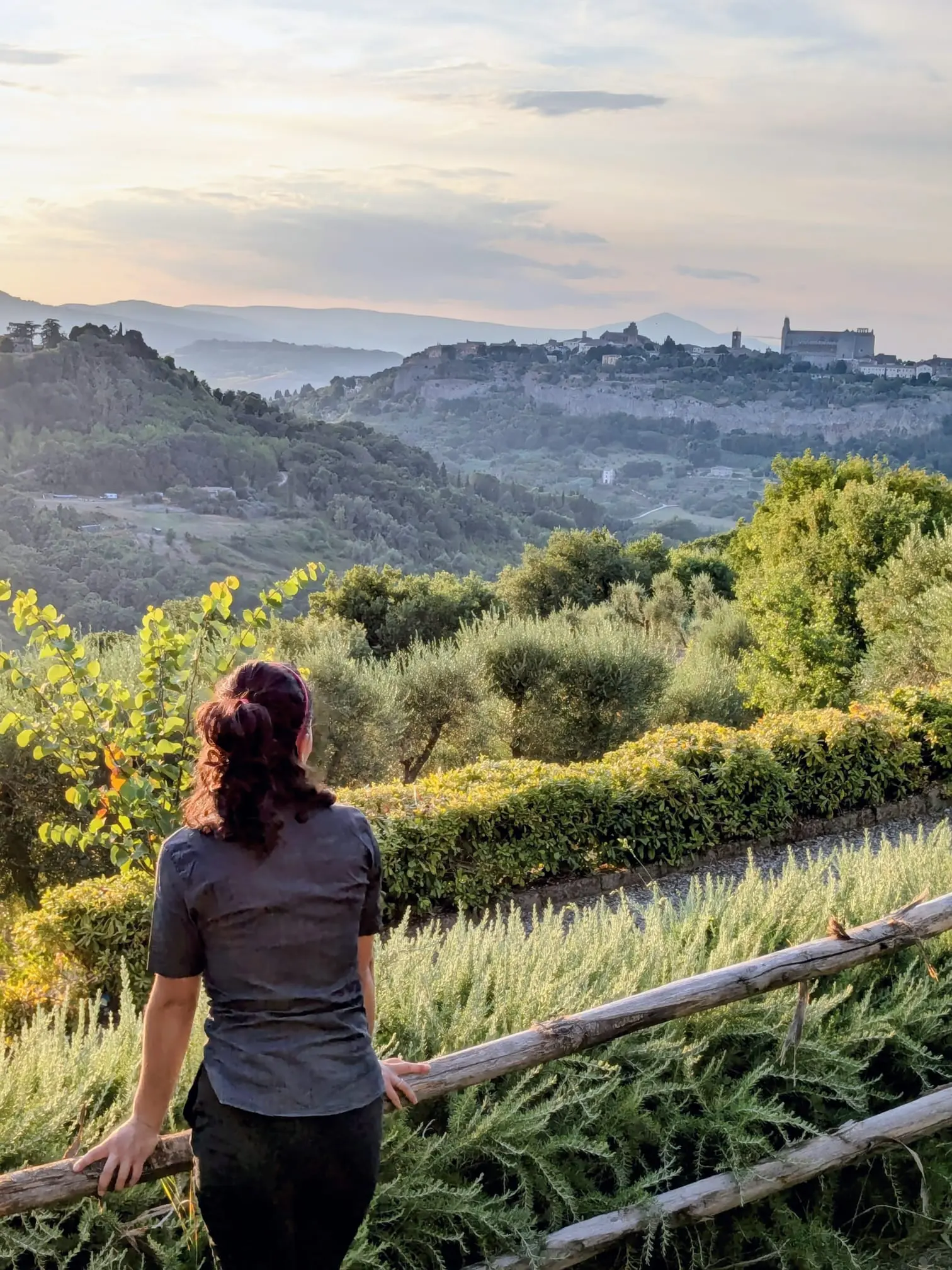 The Cathedral on the Cliff, at the End of the Day.