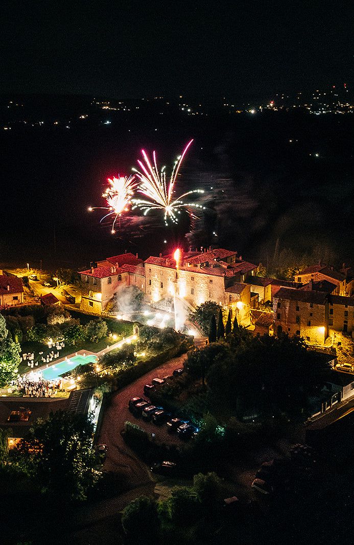 Castello di Montignano at Night