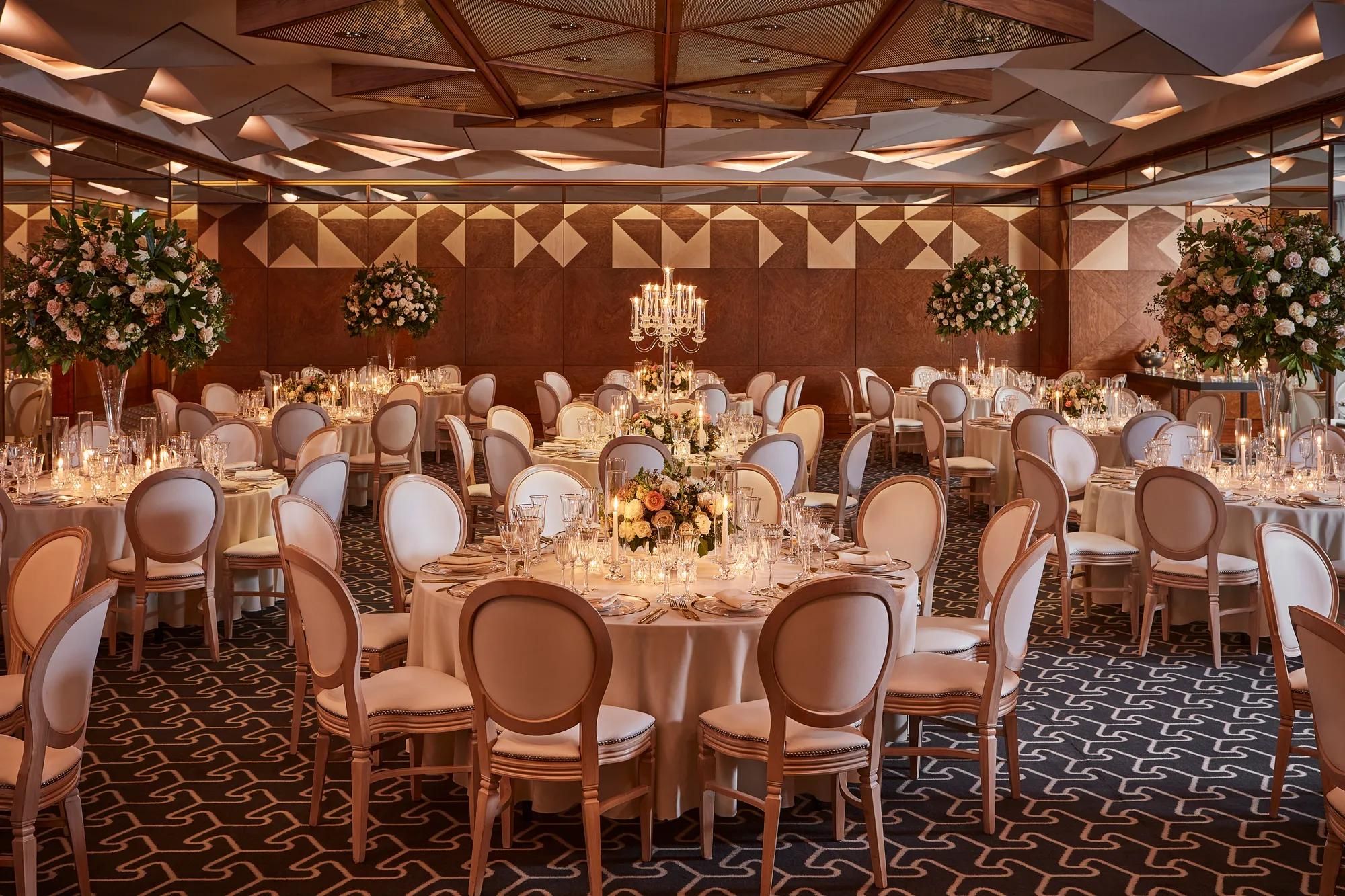 A wedding breakfast at The Berkeley