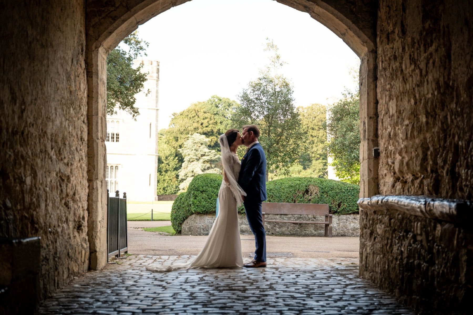 A Couple in the Library at Leeds Castle
