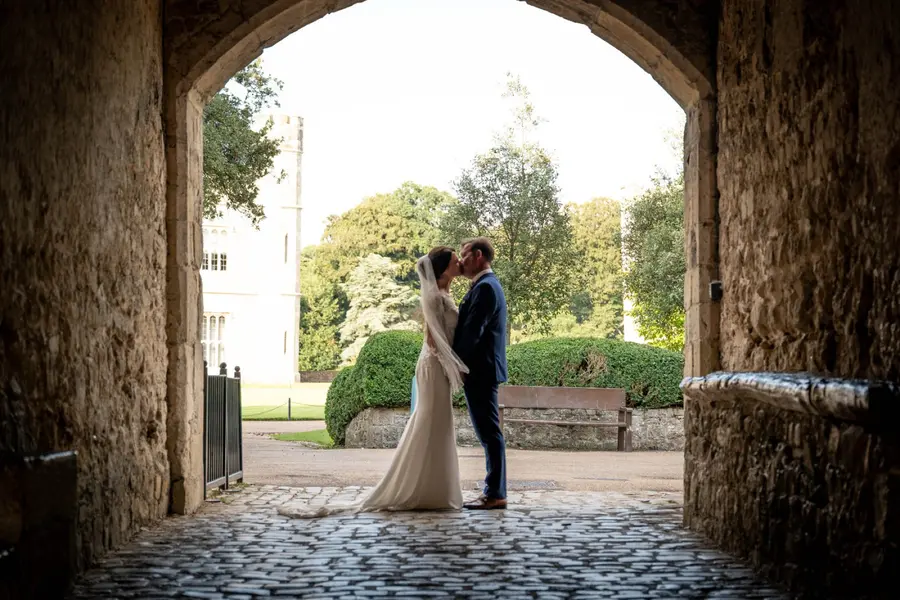 A Couple in the Library at Leeds Castle