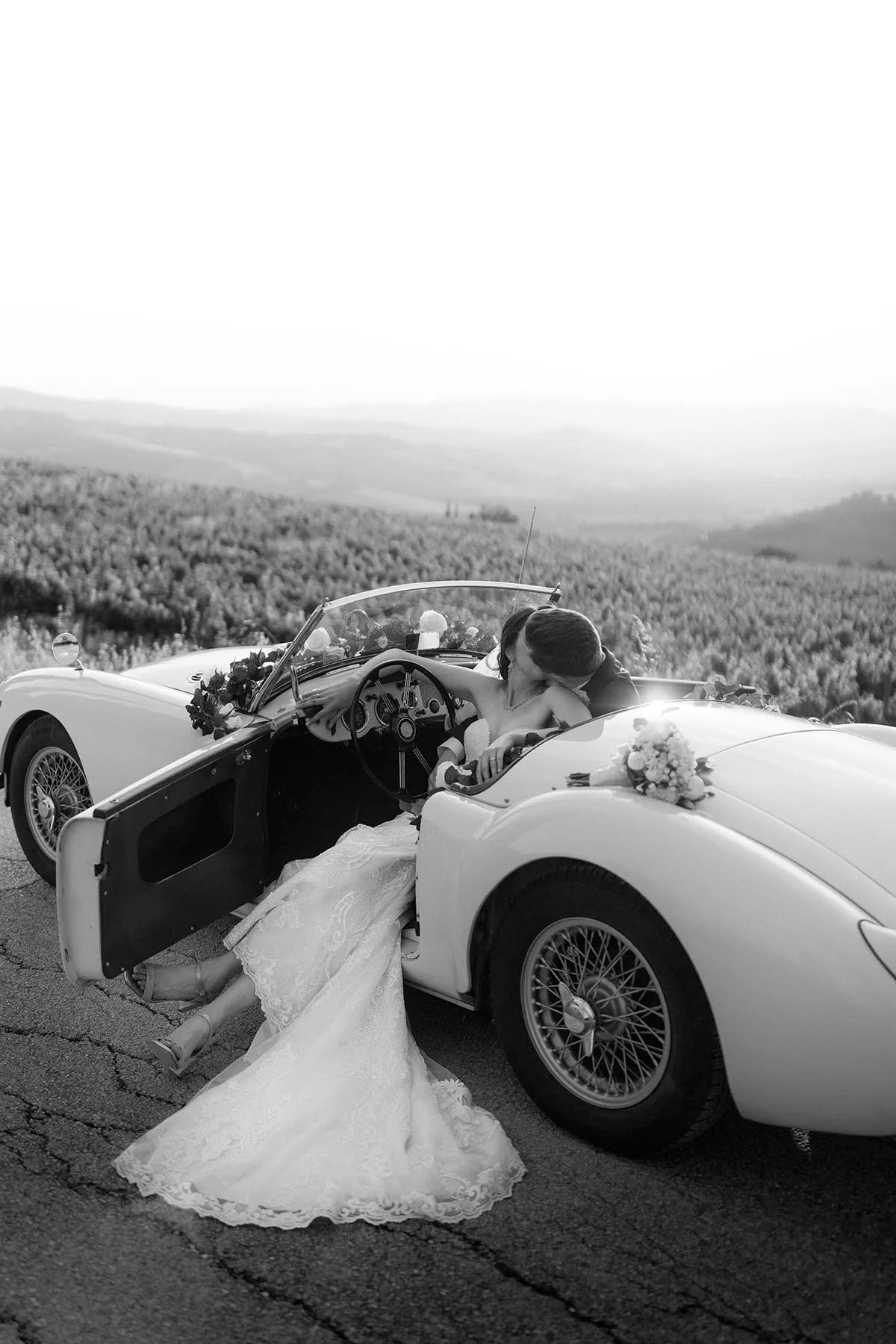 The car, waiting