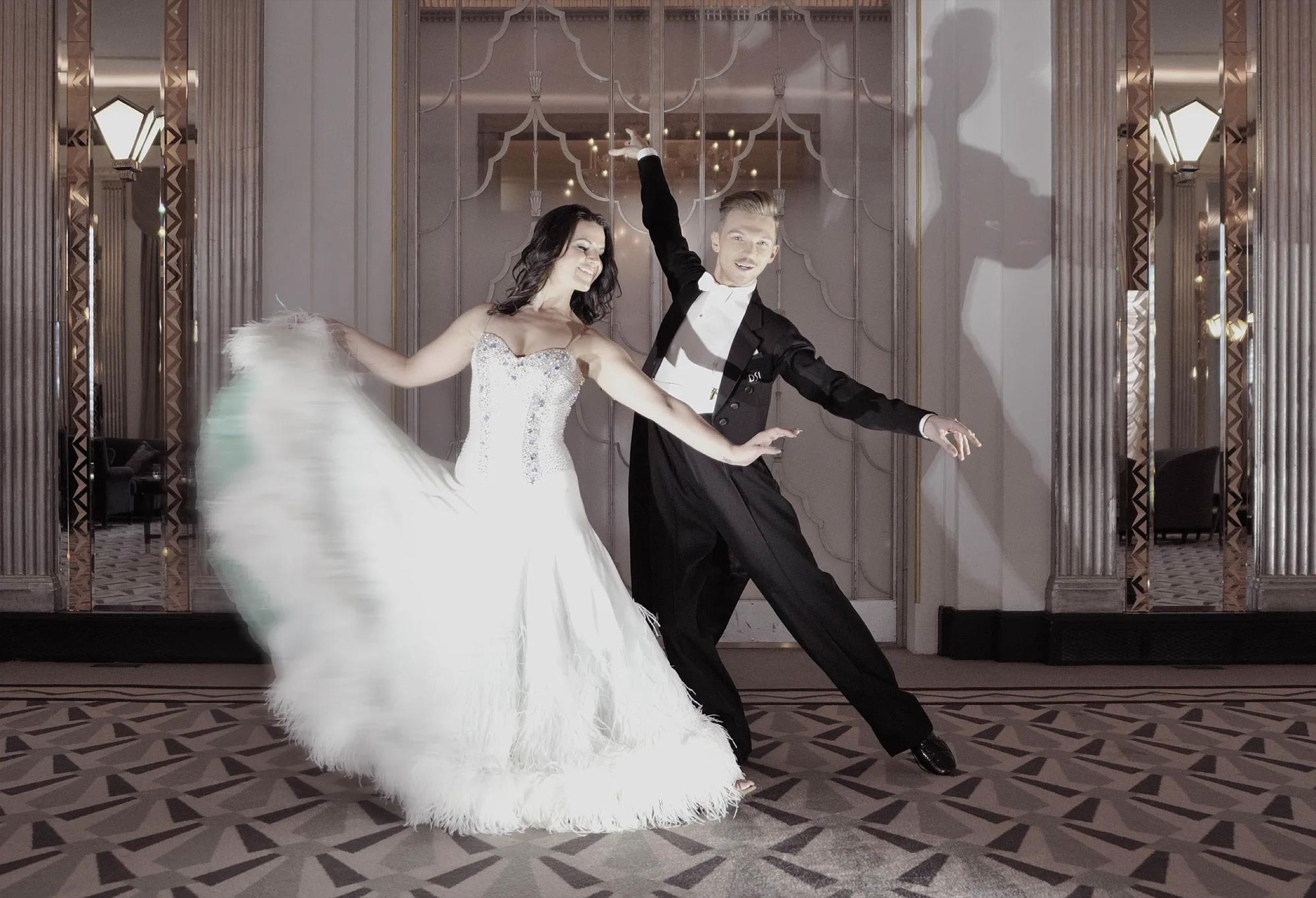 A first dance at Claridge's