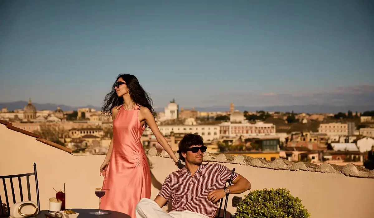 The Terrazza Savelli over Rome at Donna Camilla Savelli Hotel