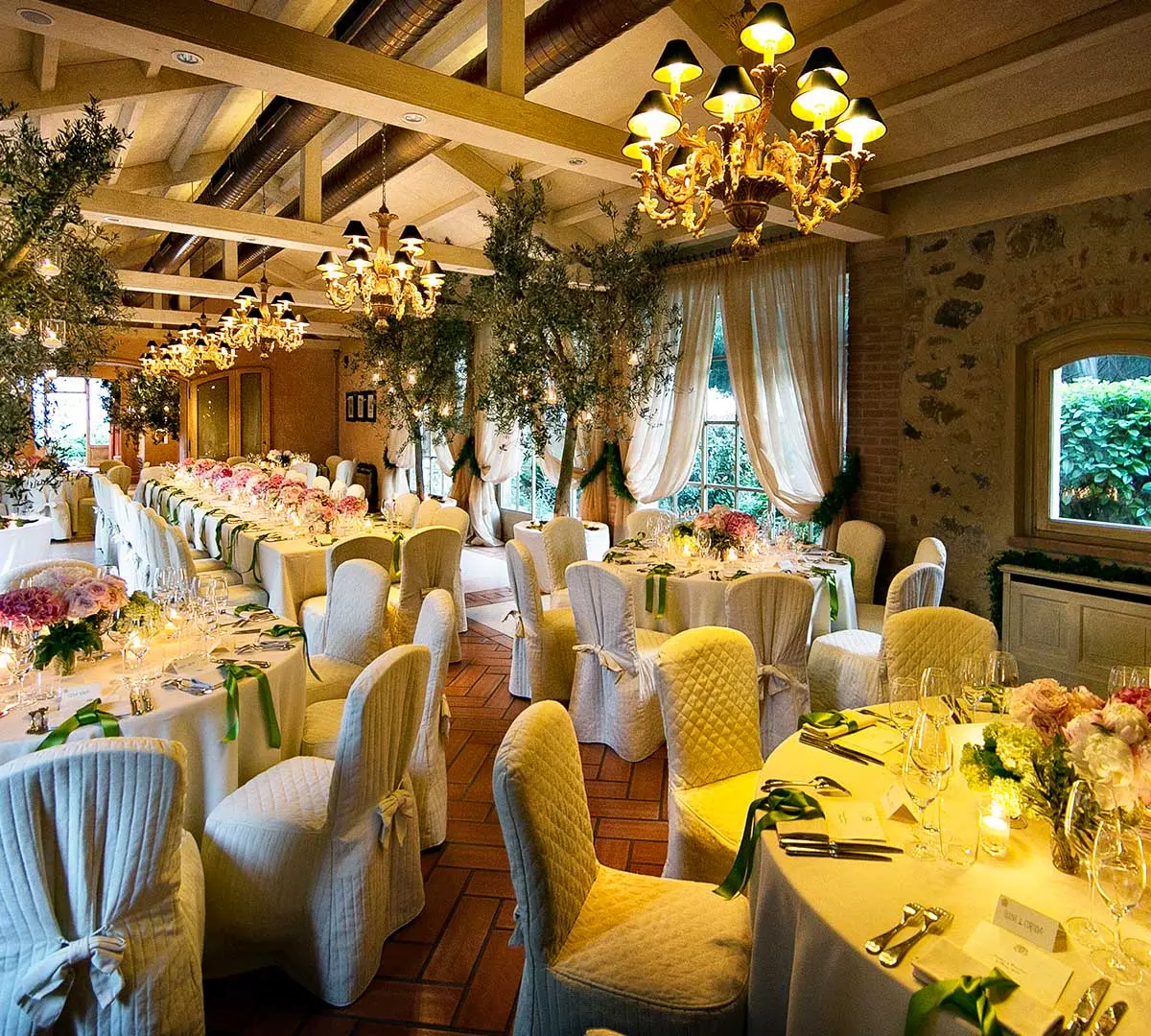 La Trattoria Enrico Bartolini, the Michelin restaurant at L'Andana