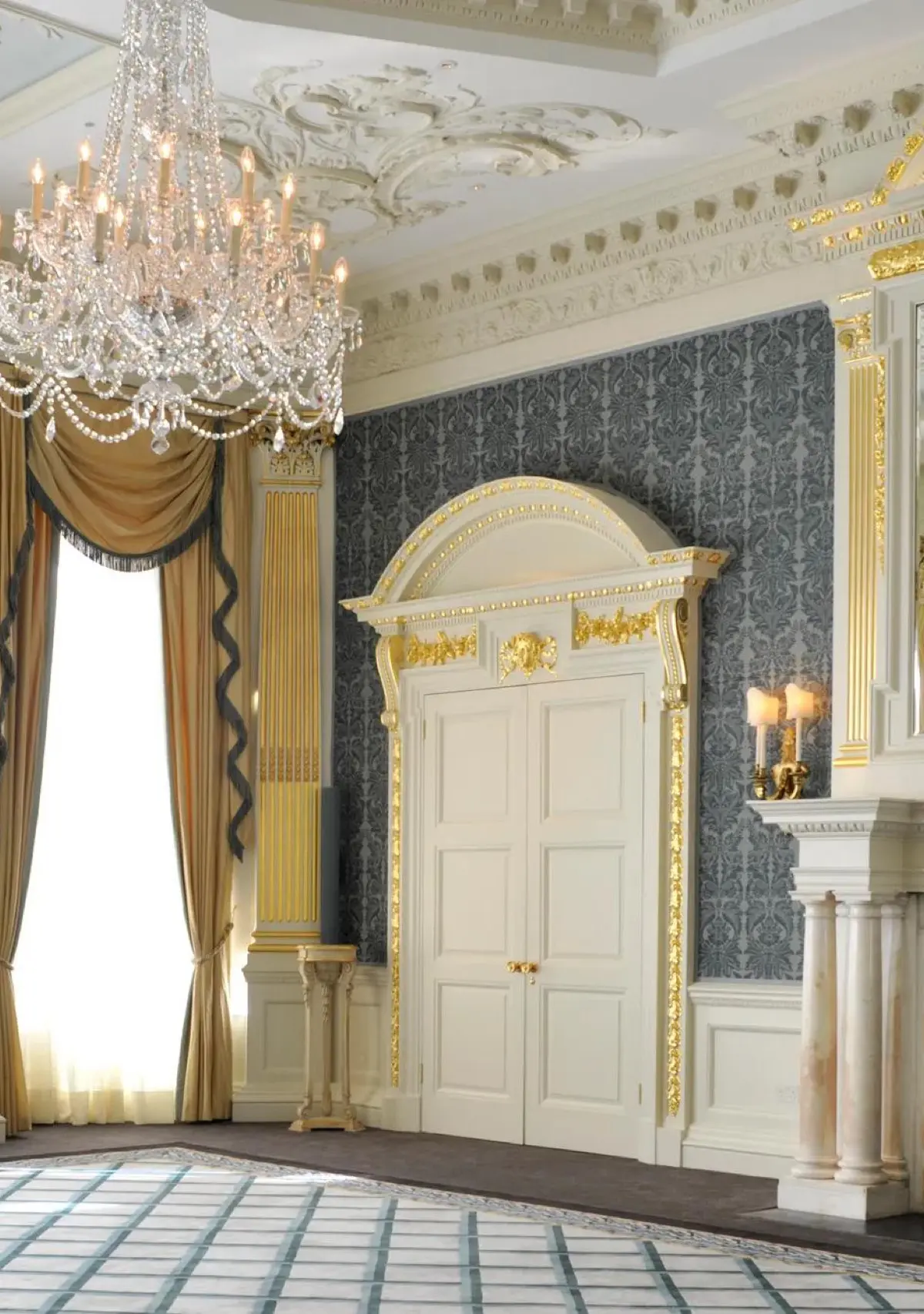 A wedding ceremony in the Drawing Room at Claridge's