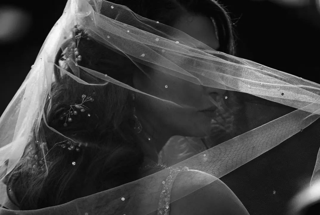 Black and white, and a veil across the frame, Light & Dreams, Arezzo, Italy
