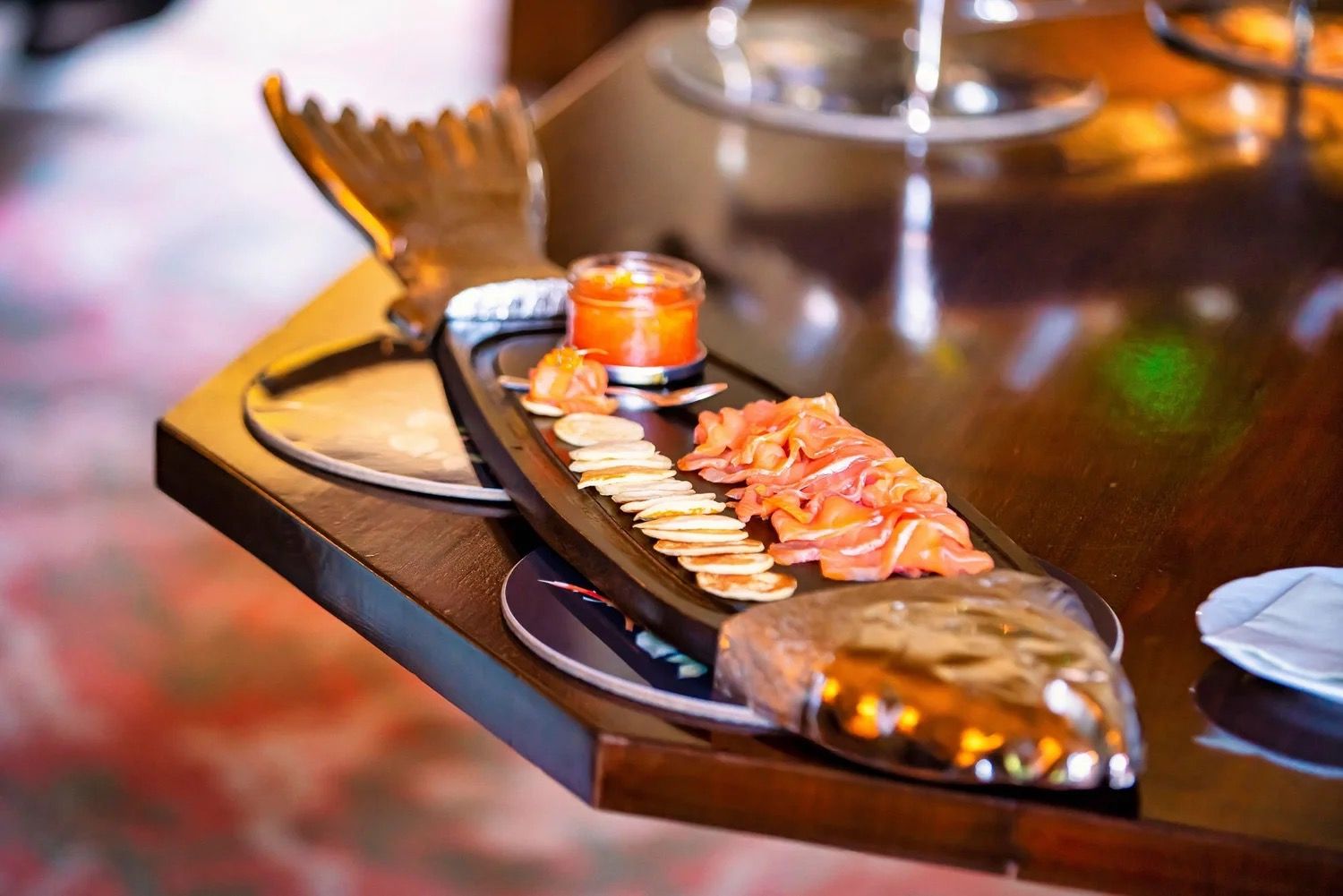 Smoked Salmon Service