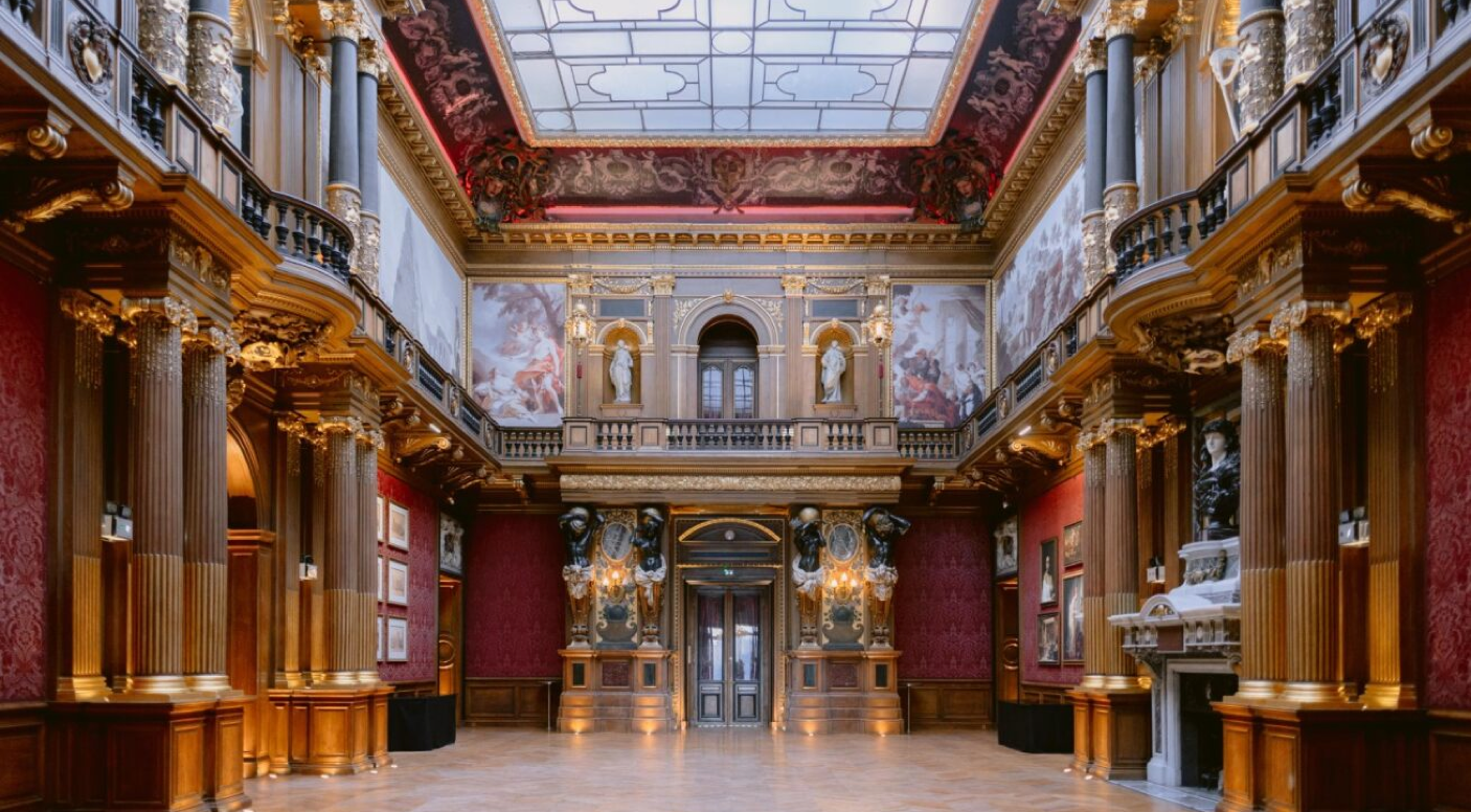 The Hall of Honour at Château de Ferrières