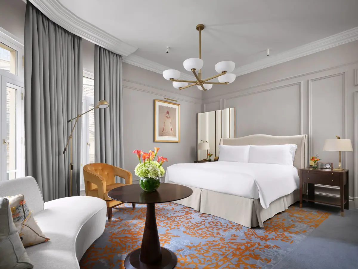 A Luxury King Room
