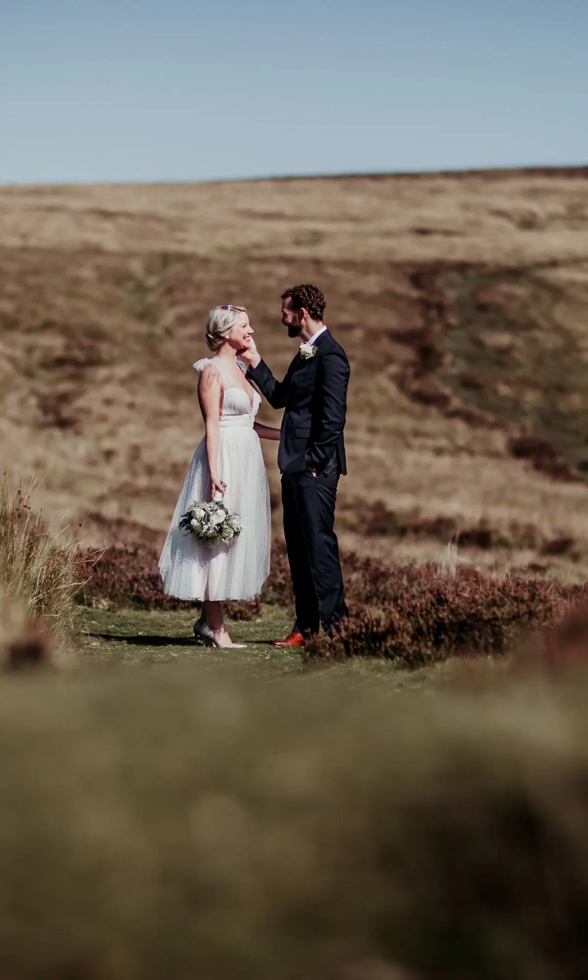 A couple on Dartmoor at Bovey Castle