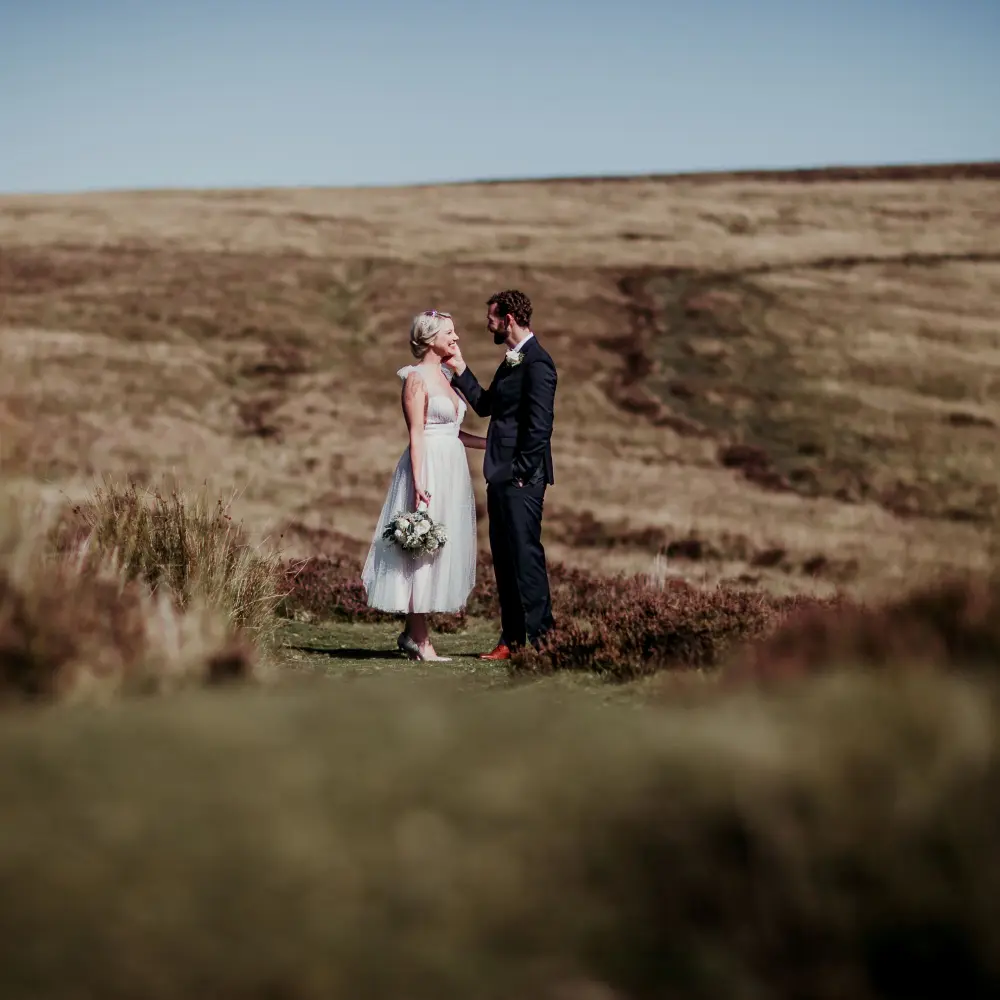 A couple on Dartmoor at Bovey Castle