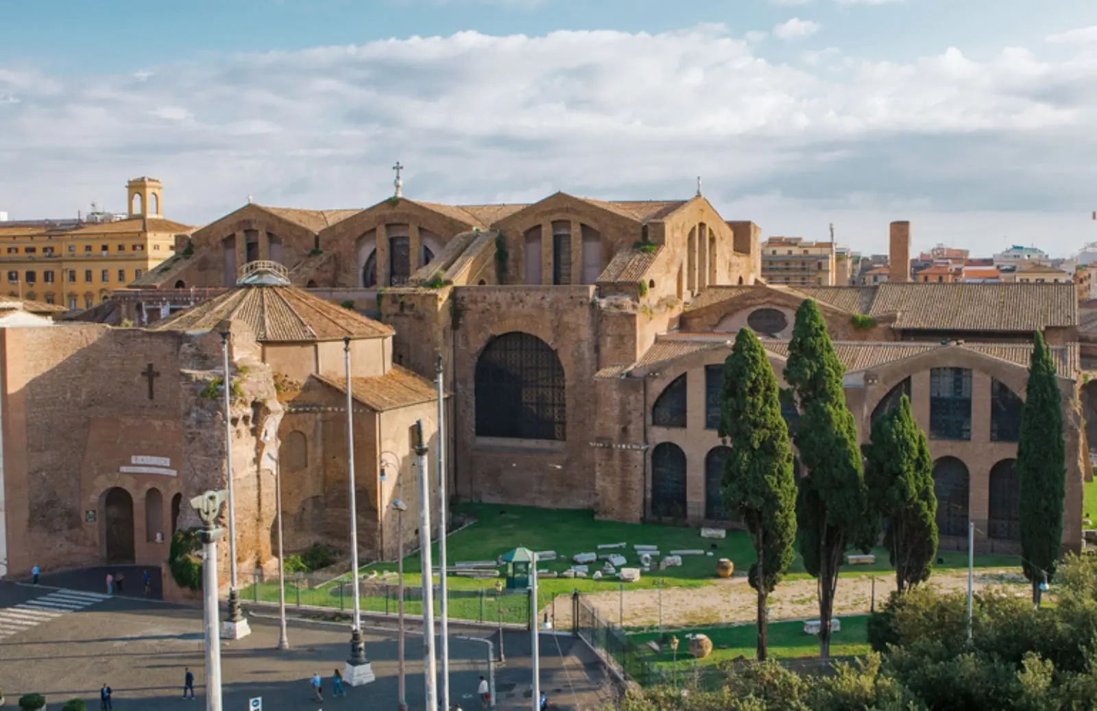 Built Above the Ancient City.