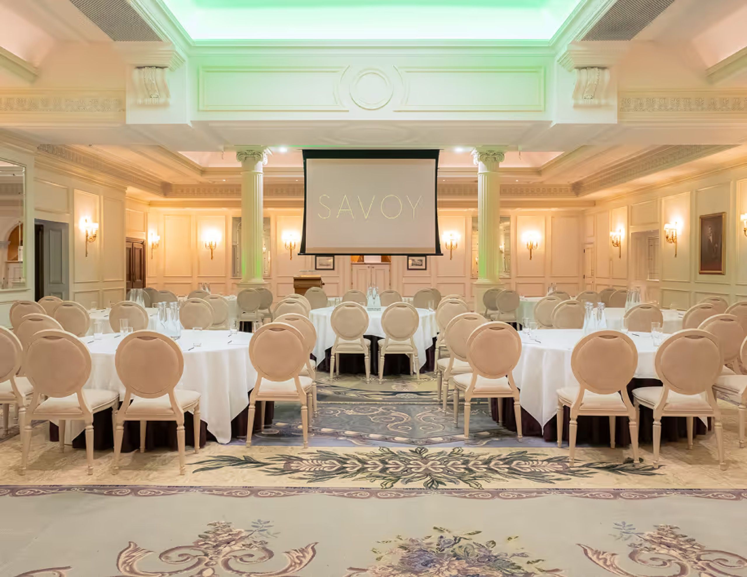 The Abraham Lincoln Room, Set for Dining