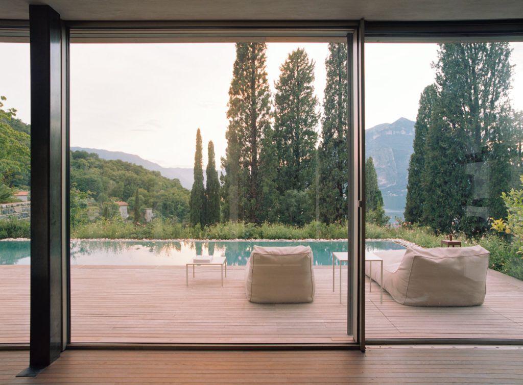 The garden of a Lake Como villa