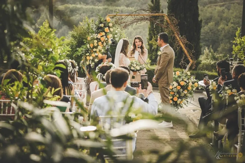 Vows, Olive Groves and a Tuscan Hamlet.