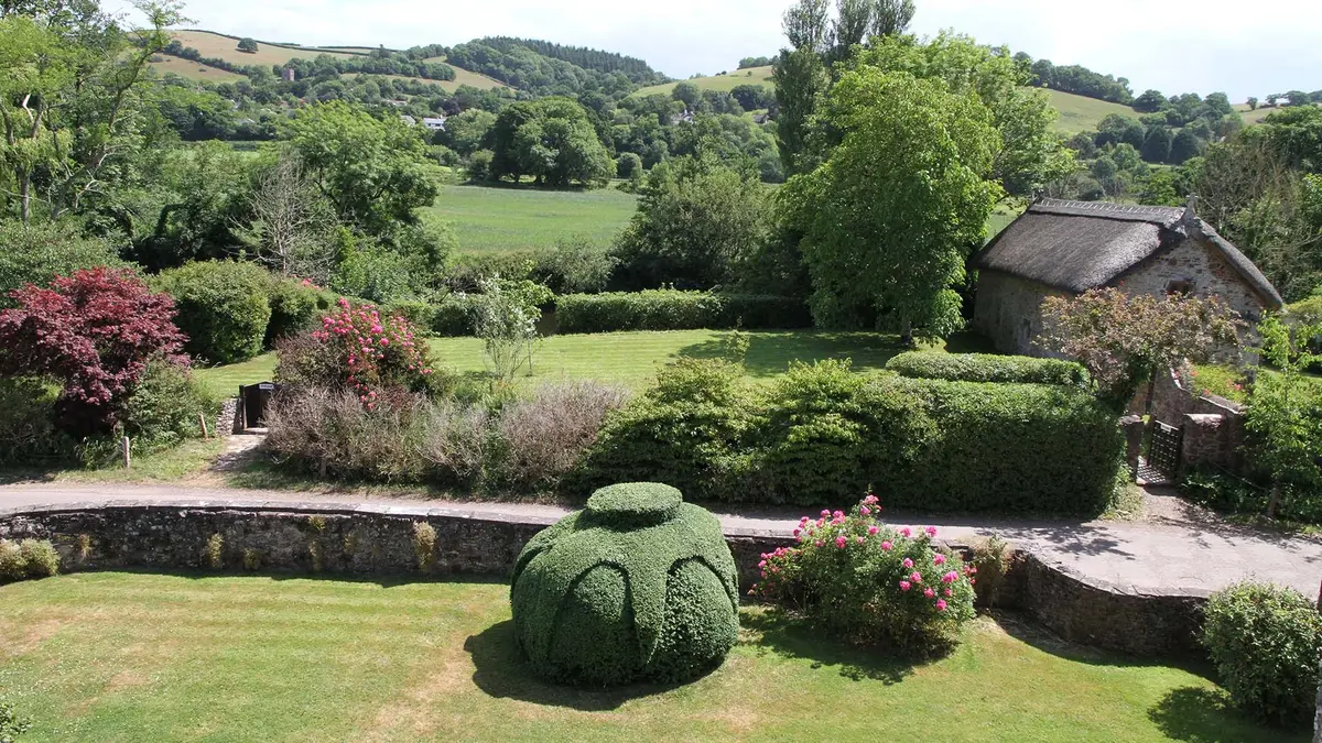 Gardens and the Devon Hills