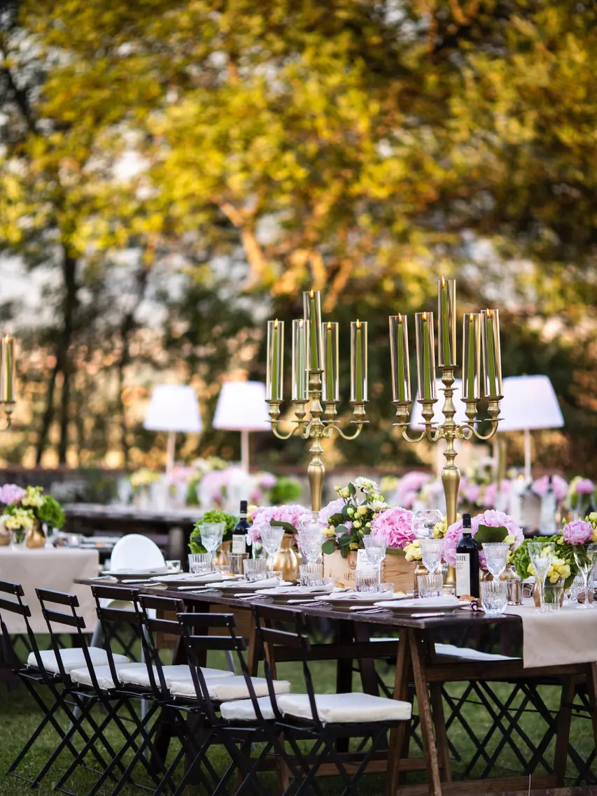A Tuscan Feast Above Florence.