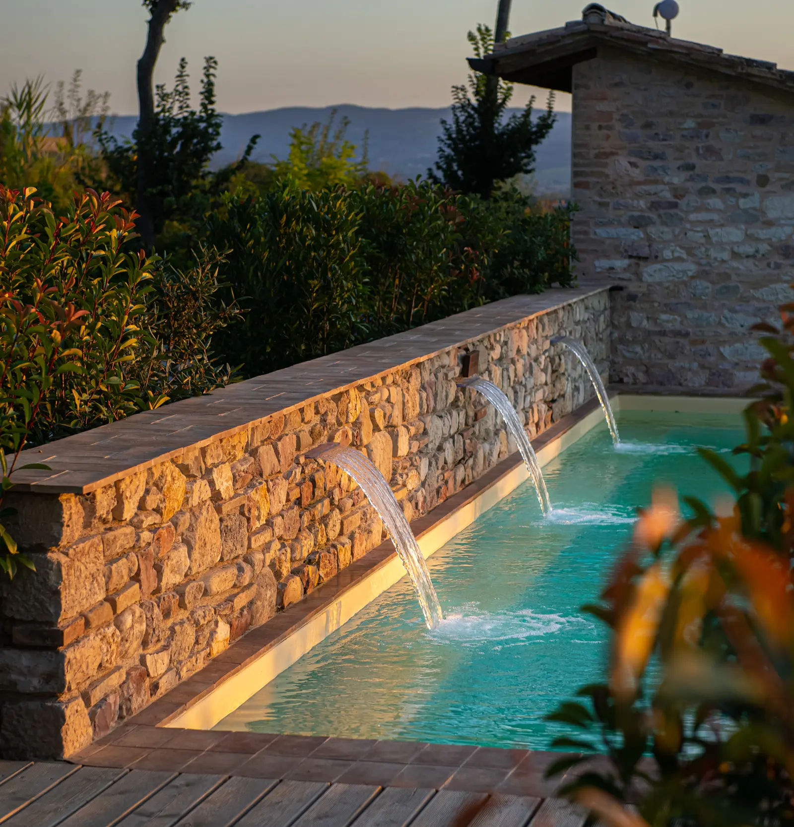 A Pool, a Herb Garden and a Wellness Lab.