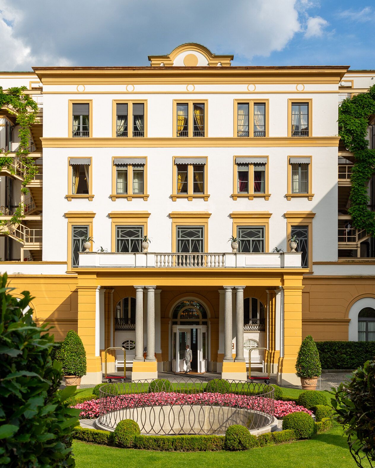 The Cardinal Building, the sixteenth-century villa at Villa d’Este