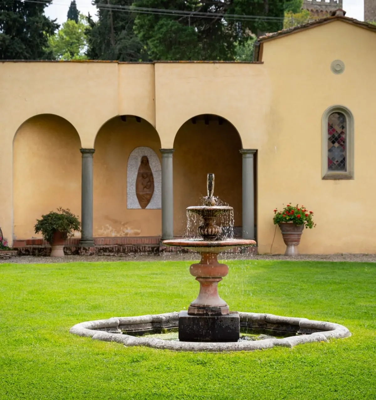 The Nymphaeum at Villa Agape