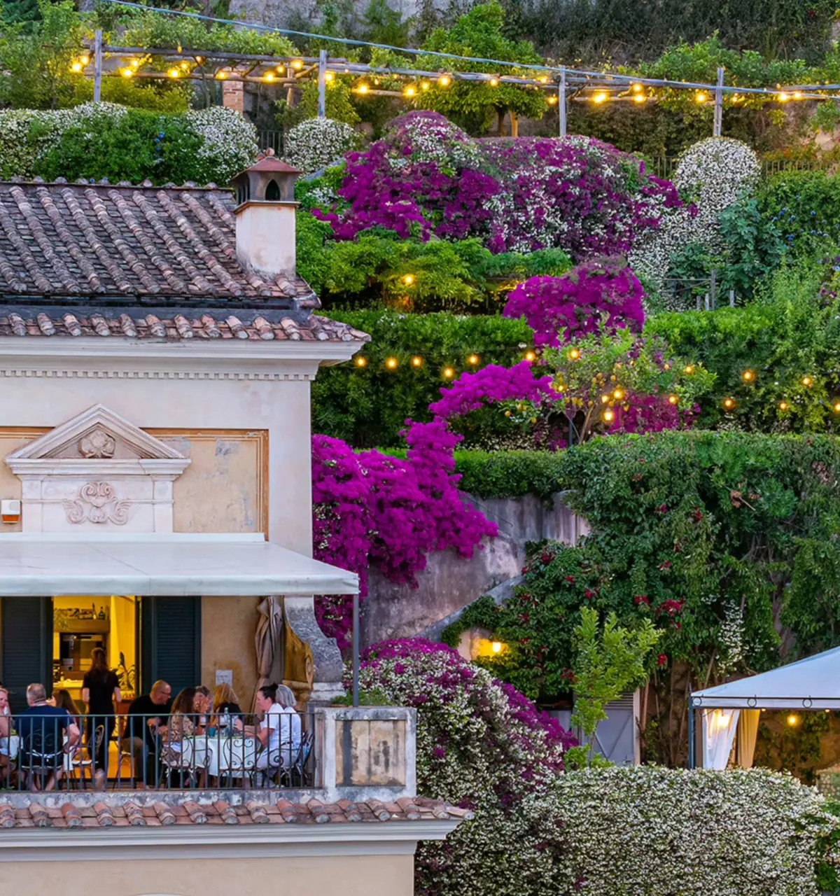 Palazzo Suriano and its terraced gardens, Vietri sul Mare, Palazzo Suriano Heritage Hotel, Vietri sul Mare, Italy