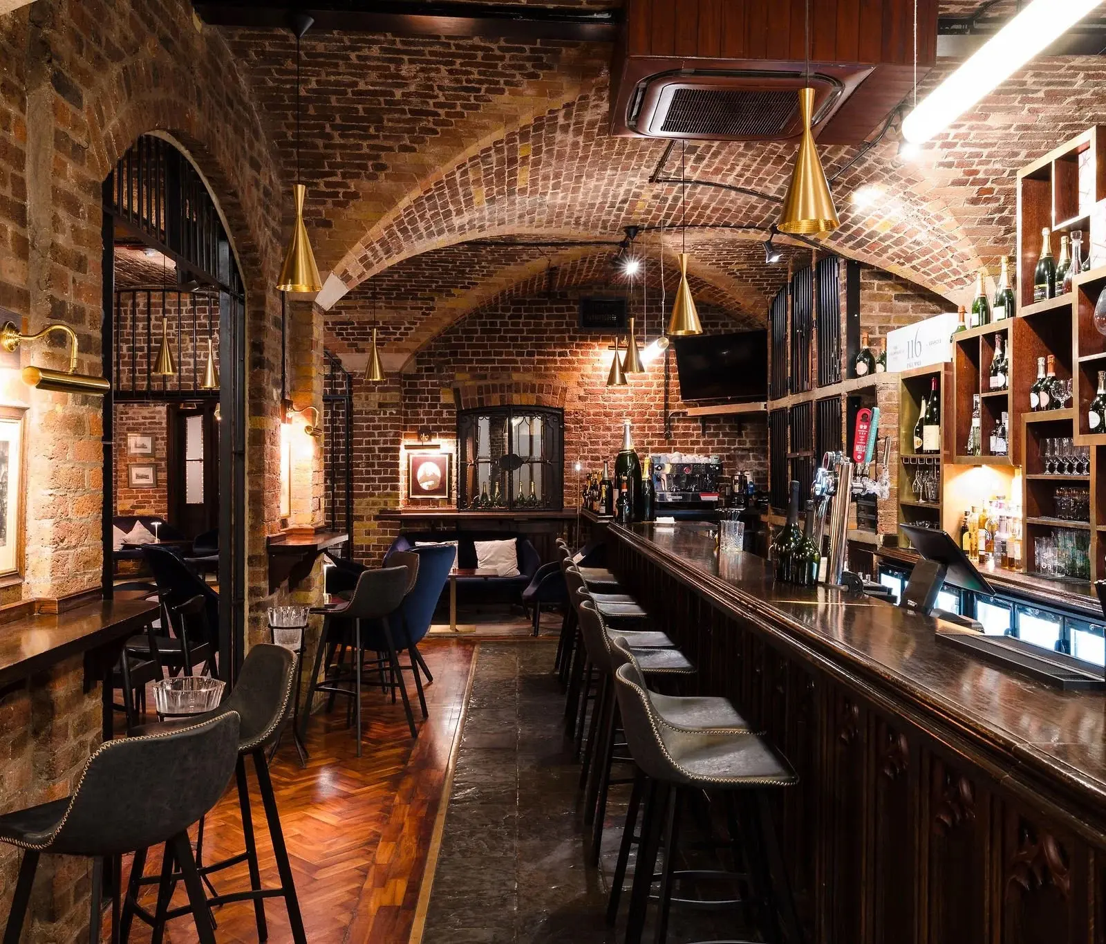The Party Ends Under Brick Arches.
