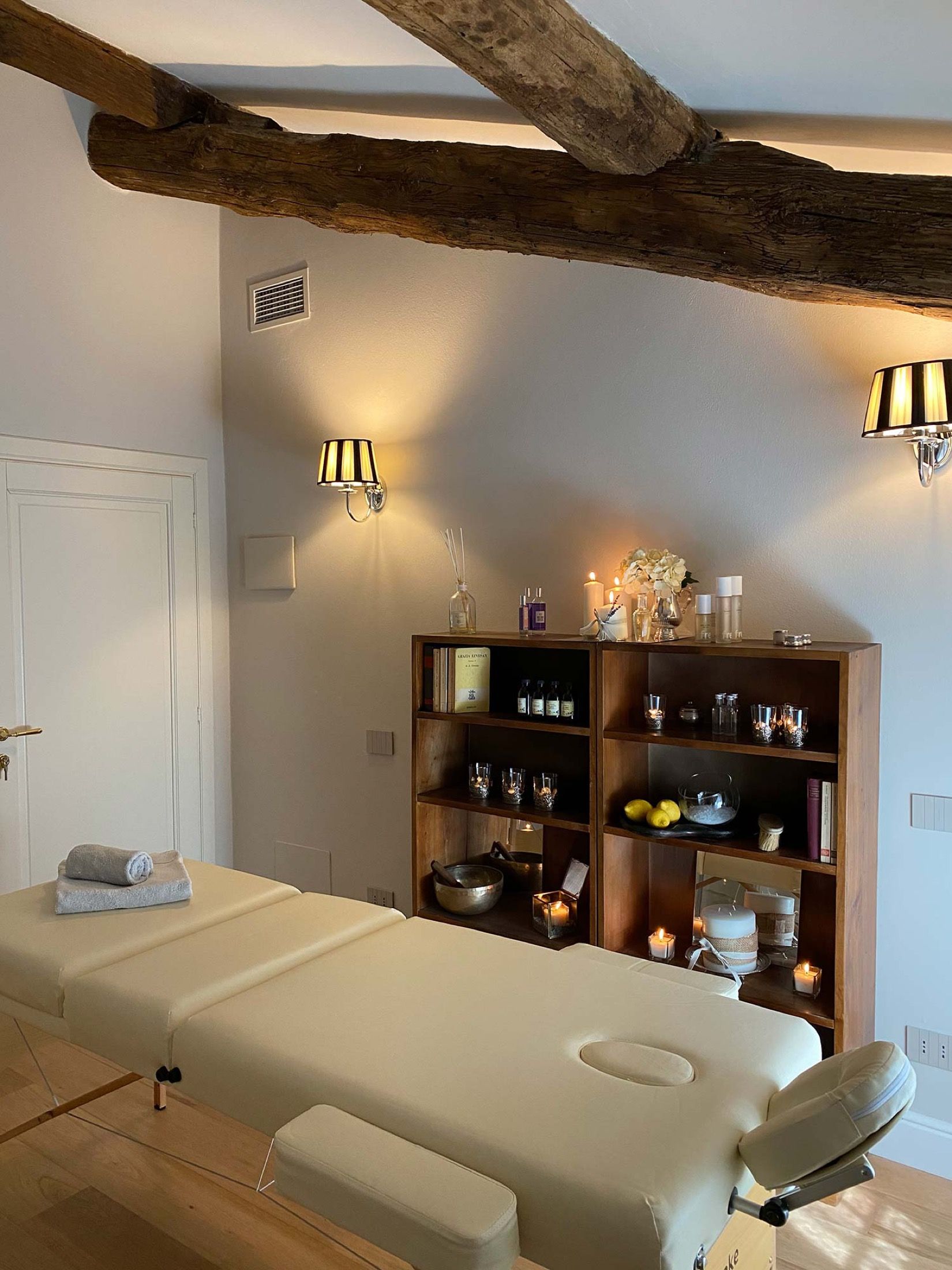 A treatment room, for on-demand wellness