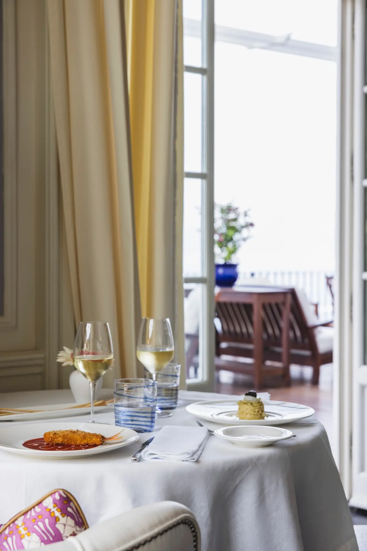Mediterranean on a Capri Terrace.