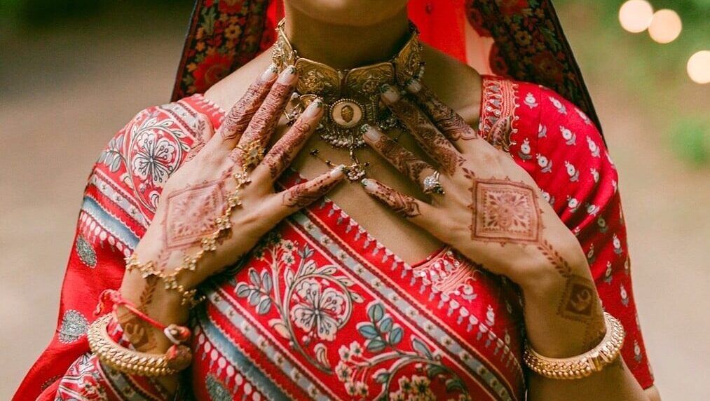 Henna, before a Hindu wedding at Kew Gardens