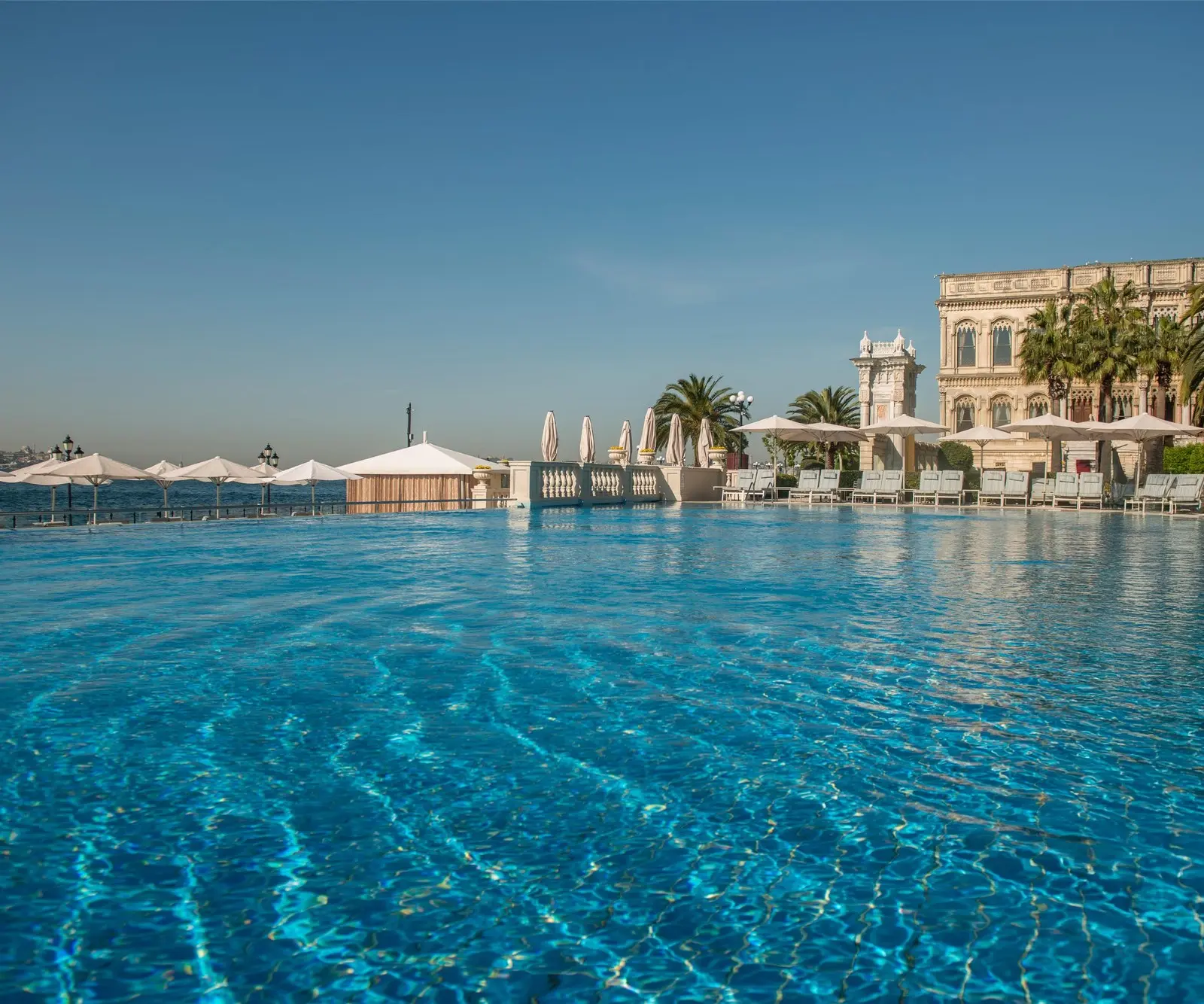 Palace Suites and the Bosphorus Pool.