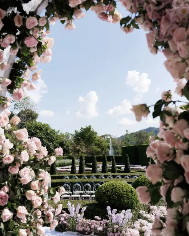 The Formal Garden at The Vanderbilt Estate