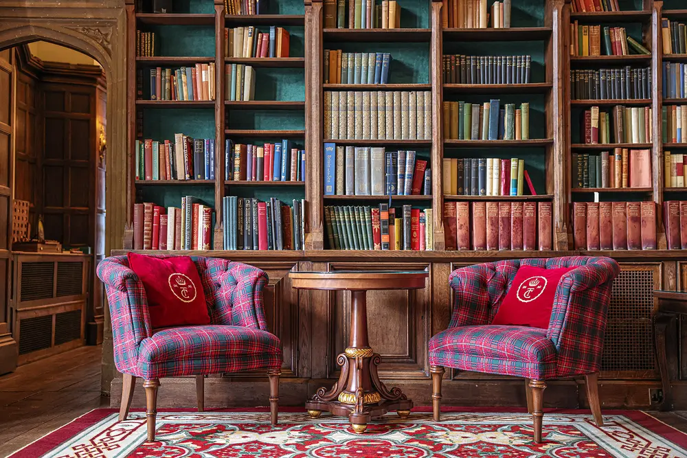 The Library at Thornbury Castle