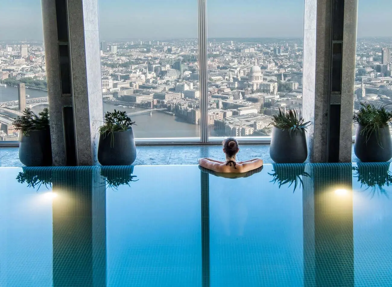 The Highest Pool in Western Europe.