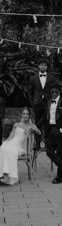 The wedding party, Kandy, Sri Lanka