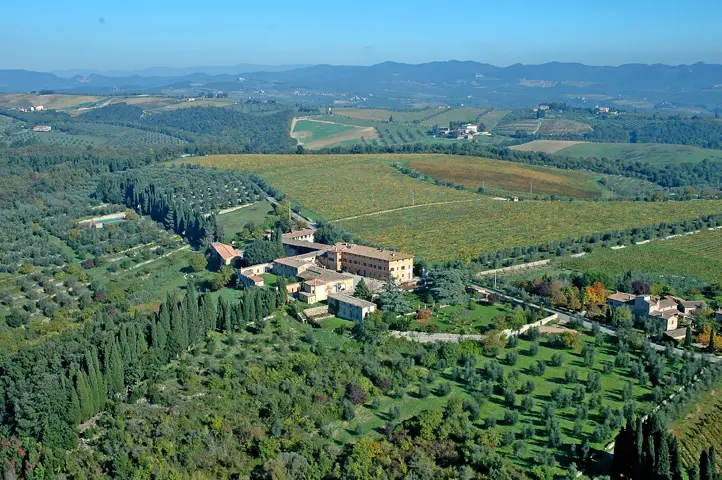 Eight Kilometres Above Siena.