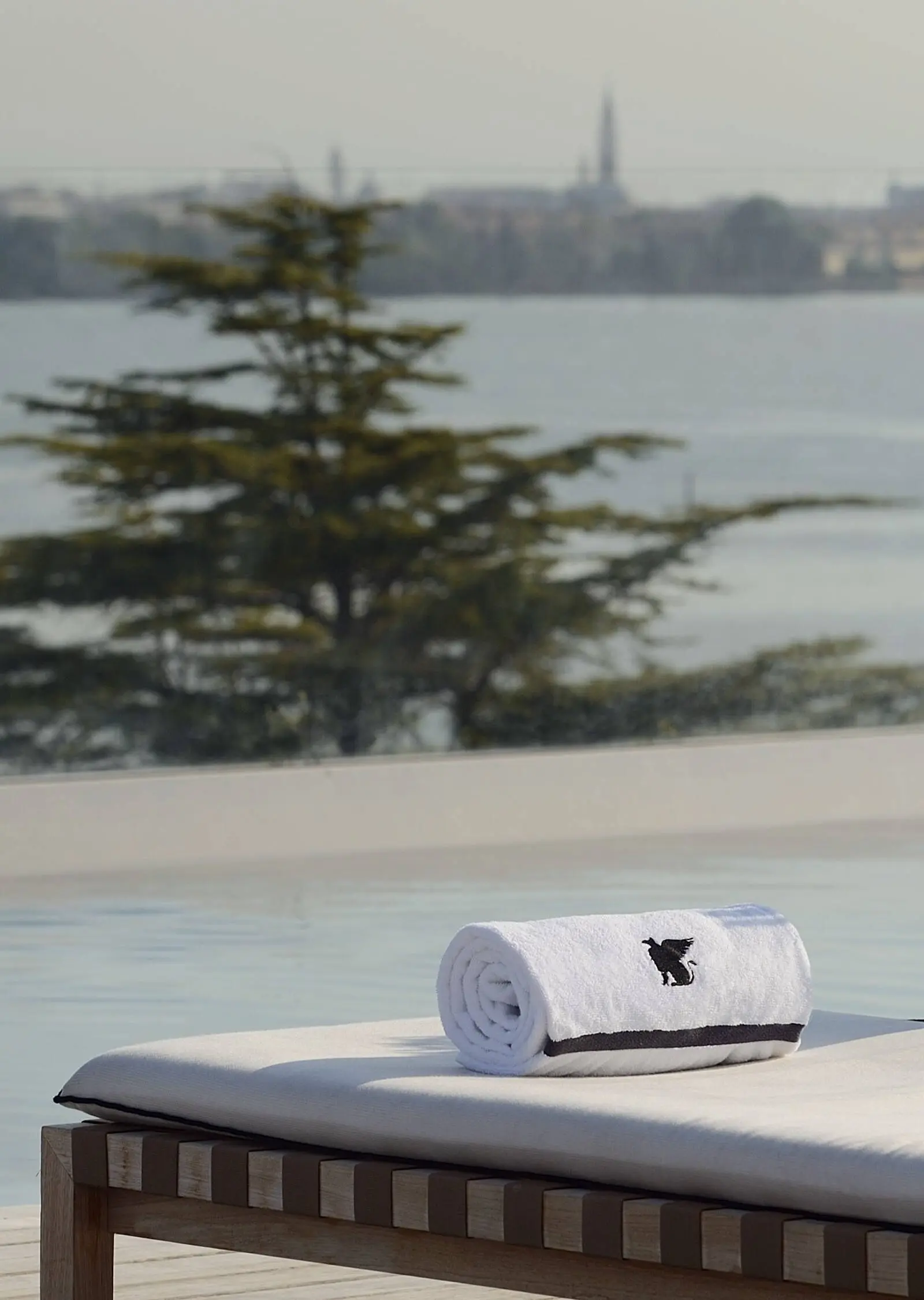 A Rooftop Pool Over the Lagoon.