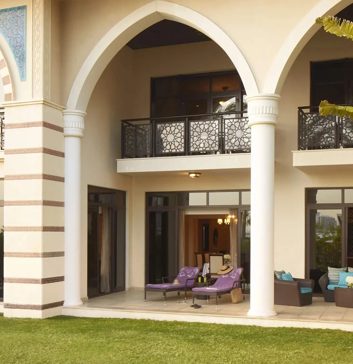 A Royal Villa with Ottoman arches at Jumeirah Zabeel Saray