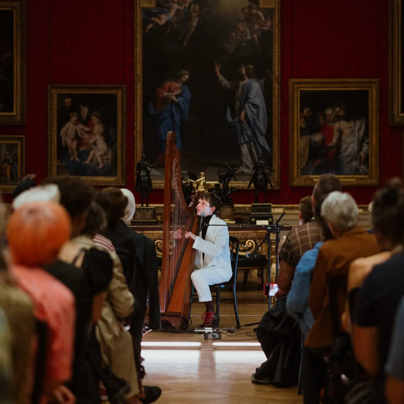 A Blessing Beneath the Old Masters.
